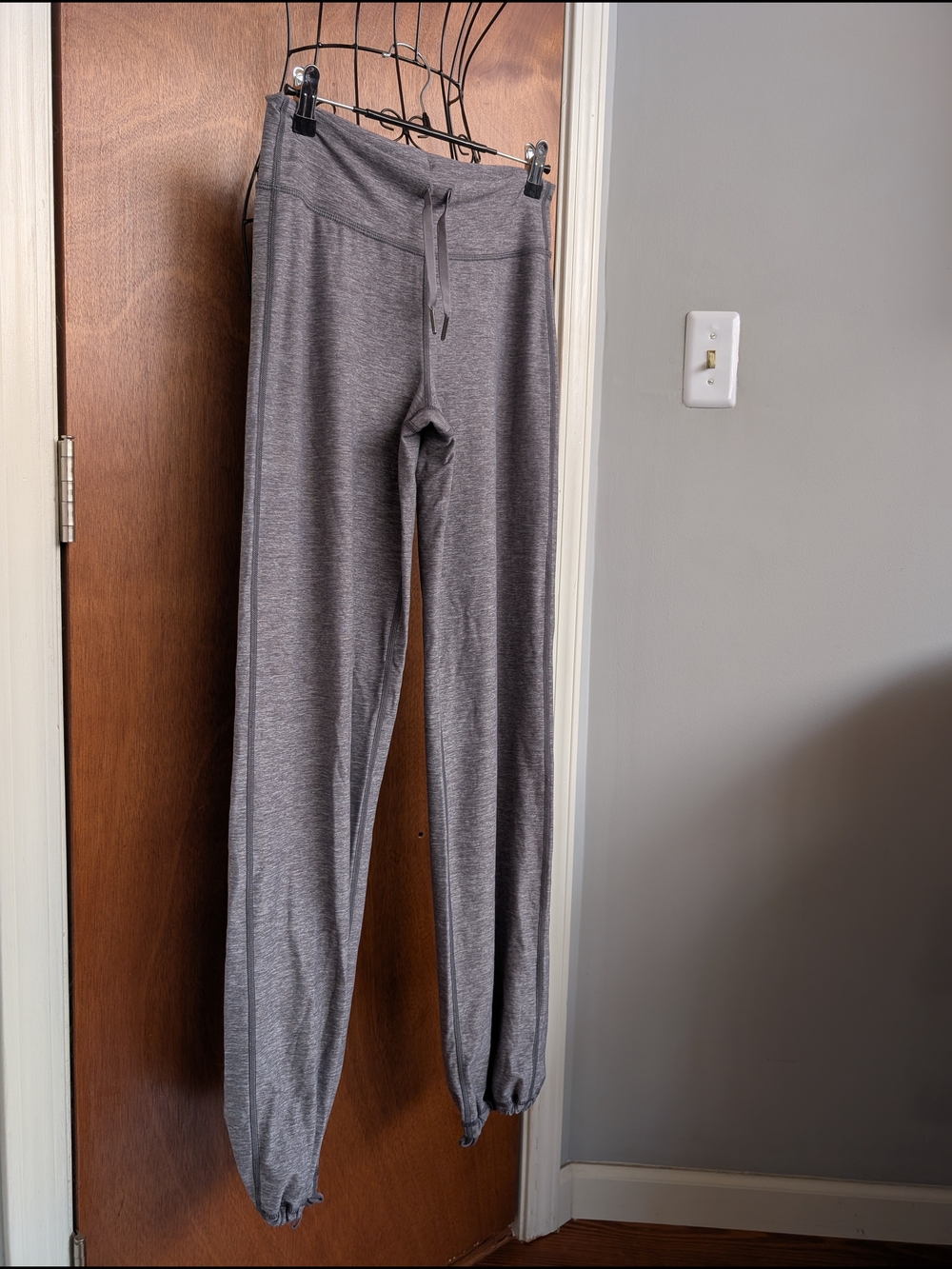 Women's Gray Drawstring Jogger Pants